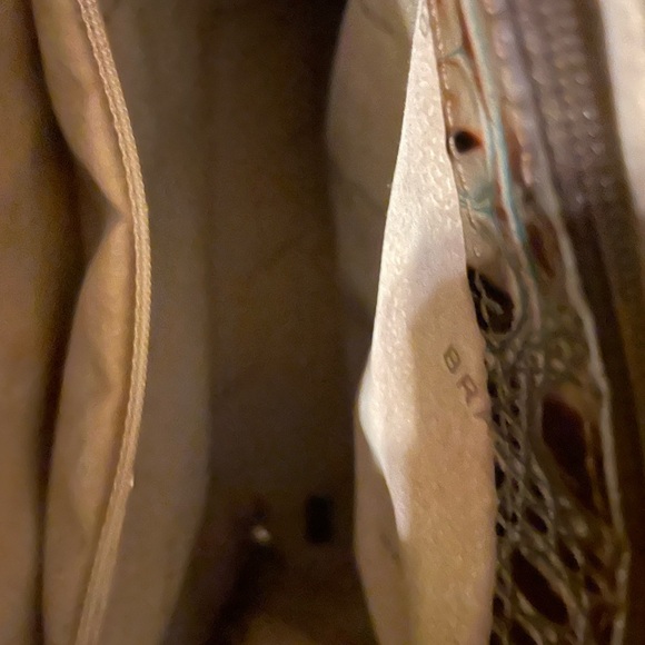 BRAHMIN MELBOURNE BUCKET Crocodile Bag - Picture 4 of 12